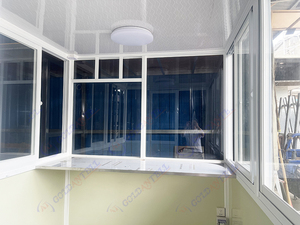 Cabina de seguridad de estilo tradicional personalizada, estructura de acero de Color con cerradura, cabina de protección impermeable con ruedas para venta de apartamento - Product Image 3