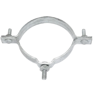 Banda de acero galvanizado en caliente de 7 pulgadas (7-5/8 pulgadas) con un solo poste desplazado, de Quan Pham, dos mitades de banda de acero de 1/4" x 1-1/2", precio de fábrica. - Product Image 4