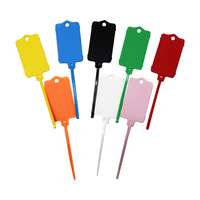 Etiquetas de Seguridad Reutilizables con Cierre, Marcadores de Cables Multicolores Resistentes al Agua para una Identificación Rápida en Fábricas, Almacenes, Jardines Exteriores
