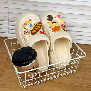 Sabots plats pour femme en EVA de haute qualité, légers, respirants et confortables, à bout fermé, avec soutien de la voûte plantaire, pour l'été et l'automne, style plage DIY - Product Image 3