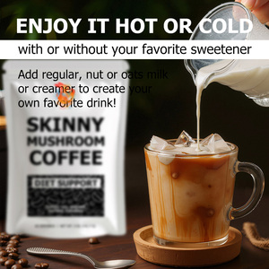 OEM ODM Skinny Mushroom Coffee Powder with Sodium Turmeric Powder Natural Herbal Dietary <b>Supplements</b> Energize <b>Your</b> Day Powder - Product Image 4