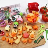 16 Pcs Roestvrij Staal Grote Vlinder Bloem-Vormige Groente, Fruit Cutter, Cookie Decorating Gereedschap