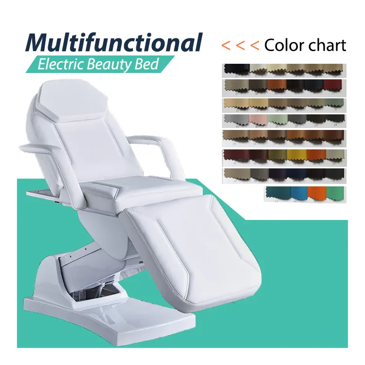 Aesthetic Comfortable Portable Electric Beauty Hydro Therapy Massage Bed Chair For Medical Spa Treatment Beauty Salon Furniture