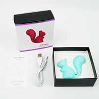 Ylove Mini écureuil forme 10 Vibration G-Spot masseur lisse liquide Silicone puissant moteur USB alimenté jouets sexuels pour les femmes