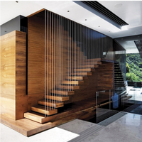 Escalier flottant préfabriqué de bonne qualité et facile à installer, fournisseur chinois