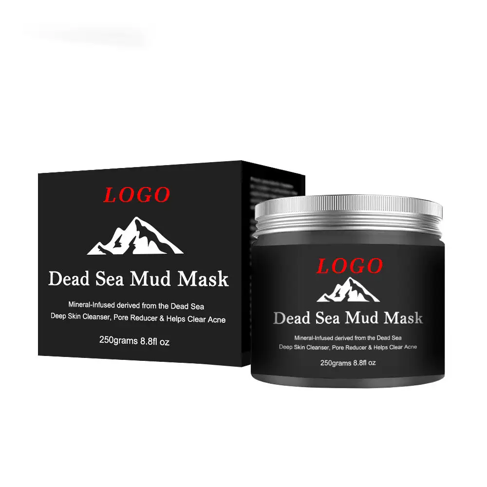 Private Label 250G Derived From The Dead Sea Deep Skin Cleanser Pore Reducer & Helps Clear Acne Dead Sea Mud Mask