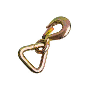 Rotary Hook With Tongue Plate Alloy Steel 10000kgs22000lbs Construction Use - Product Image 2