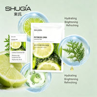 Masque facial au citron Phytoncid, hydratation intense, soulage la sécheresse, revitalise et repulpe la peau, OEM disponible
