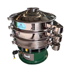 Máquina Eléctrica para Tamizar Harina, Tamiz Industrial de Acero Inoxidable, Tamiz Vibratorio Rotatorio para Polvo, para la Industria Alimentaria - Product Image 3