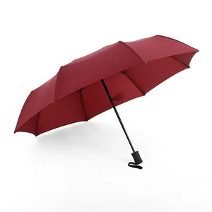 Parapluie de luxe personnalisé emballage boîte-cadeau boîte de parapluie pour bricolage conception personnalisée boîte de cadeau sublimation de teinture 3 parapluie pliant