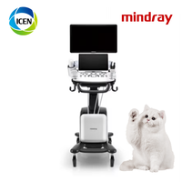 Sistema de ultrasonido de diagnóstico veterinario Mindray Vetus 5 con monitor LED de alta resolución 21,5 pantalla táctil antideslumbrante 13,3