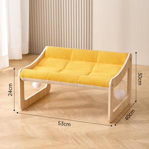 2025 nueva cama de escritorio para gatos para interiores, mesa fácil de instalar, cama nido para gatitos, cama hamaca lavable y extraíble para gatos - Product Image 6