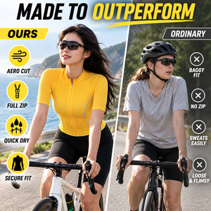 Ensemble de cyclisme aérodynamique pour femmes en gros – Maillot et short de vélo de haute qualité à prix abordable – Vente directe usine – Livraison rapide - Product Image 6