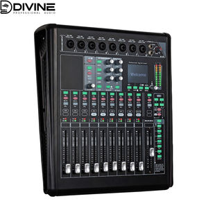 Console Processore Audio Digitale Professionale Mixer Digitale Multifunzione per Esibizioni sul Palco Ingegneria e Sale Conferenze - Product Image 1