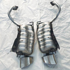 岳阳汽车配件排气系统发动机排气管消声器现代圣达菲新2.4T 2.7T后汽车消声器 - Product Image 6