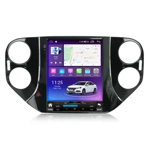NaviFly pantalla para auto untuk VW Tiguan 2010-2016 crossover mobil audio layar IPS mobil 360 sistem kamera DSP Wifi 4G