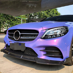 สปอยเลอร์หน้า ลิ้นกันชนหน้า สำหรับรถยนต์เมอร์เซเดส-เบนซ์ ซี คลาส W205 ปี 2015-2018 - Product Image 6