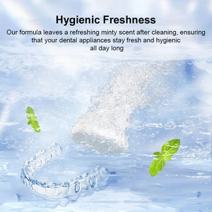 Smile Find Retainer <span class=keywords><strong>Mouth</strong></span> Guard, Aparatos Dentales, Limpiador Bucal, 120 Tabletas, Suministro para 4 Meses - Product Image 4