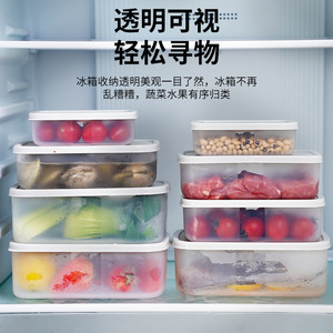 Food Storage Container Rectangle Stackable With Clip On Lid For Refrigerator And <b>Microwave</b> Use - Product Image 3