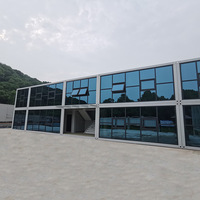 Bâtiment conteneur éco-responsable assemblé sur mesure à faible coût, pour centre de conférences, appartement, atelier et salle de réunion professionnelle