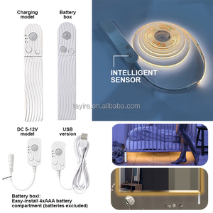 Thông Minh 8 mét Epistar LED Strip Lights với cảm biến chuyển động USB/Battery Powered linh hoạt cho phòng ngủ giường tủ tủ quần áo - Product Image 5