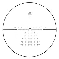 Lunette optique Buzzard 1-10x24 FFP, corps en aluminium, compacte, réticule gravé sur verre, résistante aux chocs, puissance variable