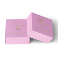 Emballage pliable d'expédition de luxe personnalisé de haute qualité, petites boîtes en papier ondulé pour cadeau d'expédition