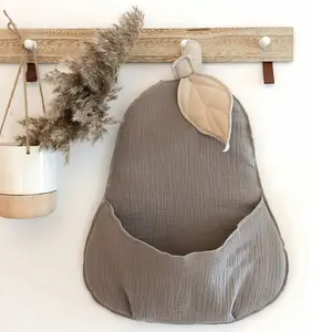 Pear Shaped Multi Purpose Bag Storage Wall Hanging Storage Basket Wall Organizer