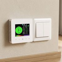 Nouveau Moniteur Intelligent Mural de Qualité de l'Air Intérieur 2026 – Analyseur de Gaz, Détecteur de Température et d'Humidité, et de Pollution