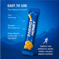Complément alimentaire Energy Honey pour adultes - Améliore l'immunité VB Honey