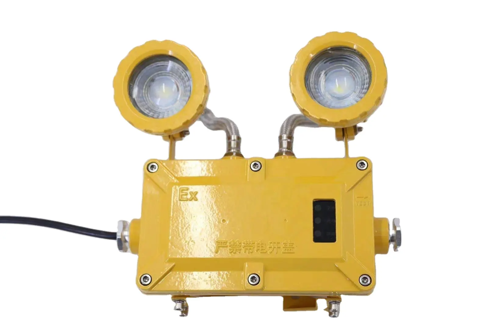 LEDUN - ATEX 2*3W LED Luz LED de emergencia a prueba de explosiones para lámparas de emergencia a prueba de explosiones de lugar de peligro
