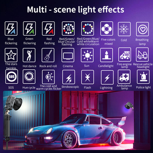 SL-PB100R 100W RGB LED video ánh sáng di động COB liên tục Chiếu sáng cho người sáng tạo nội dung vlogger Studio chụp ảnh tiktok - Product Image 6