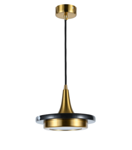 Moderno piccolo <span class=keywords><strong>oro</strong></span> in alluminio luce pendente facile da appendere telecomando 3000K-6000K <span class=keywords><strong>lampada</strong></span> <span class=keywords><strong>a</strong></span> <span class=keywords><strong>sospensione</strong></span> <span class=keywords><strong>a</strong></span> temperatura di colore - Product Image 1