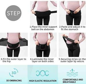 <span class=keywords><strong>Ceinture</strong></span> <span class=keywords><strong>de</strong></span> <span class=keywords><strong>grossesse</strong></span> personnalisée avec logo, bon marché, soutien abdominal, enveloppement respirant, <span class=keywords><strong>ceinture</strong></span> <span class=keywords><strong>de</strong></span> maternité 3 en 1 - Product Image 6