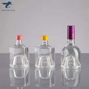Mini botellas de vidrio con Woo, miniavión, 50ml, 100ml, 450mL, 700ml, 750ml, licor, whisky, vodka