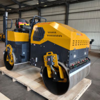 Compacteur industriel de rouleau compresseur d'asphalte vibrant hydraulique de marque JUYOU pour la construction disponible à la vente