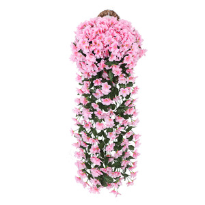 Flor Artificial de Hortensia Grande, Chlorophytum Comosum, Decoración de Pared con Violetas Artificiales, Flor de Plástico Artificial para Balcón - Product Image 6
