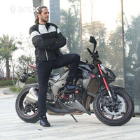ARCX-Bottes de moto respirantes anti-chute pour motocyclistes, chaussures de course sur route, chaussures de changement de vitesse, semelle en caoutchouc, réfléchissante