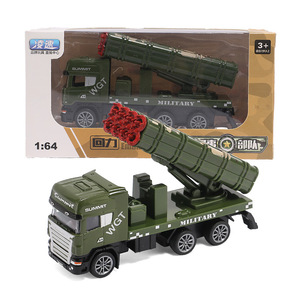 Camión de Bomberos de Juguete a Escala 1:64 con Ruedas de Aleación y Función de Retroceso, Juguete Móvil para Niños y Bebés, Juguetes Promocionales - Product Image 4