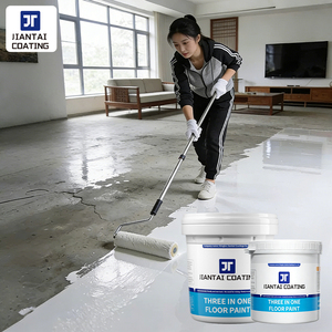 สีเคลือบพื้นบ้าน กันน้ำและกันลื่น สีทาพื้นโรงงาน สีอีพ็อกซี่ทนต่อการสึกหรอ ผู้ผลิตสีทาพื้น - Product Image 1