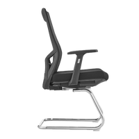 Chaise de bureau ergonomique en maille pour ordinateur et conférence, confortable pour une utilisation prolongée à domicile, avec dossier en maille