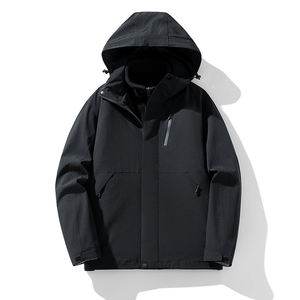 Veste personnalisée avec logo, coupe-vent, imperméable, légère, pour homme, vêtements de sport, randonnée, camping, alpinisme. - Product Image 1