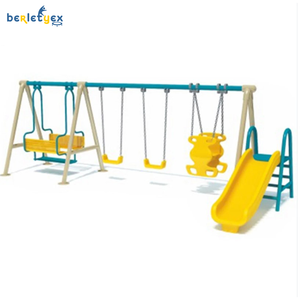 Comercial Duradero Barato Niños Columpio al aire libre Equipo de juegos de entretenimiento Juego de <span class=keywords><strong>parque</strong></span> de alta calidad Tobogán de bebé pequeño personalizado - Product Image 4