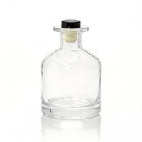 Flacon en verre de luxe 30ml 50ml 80ml 120ml 250ml pour diffuseur de parfum d'ambiance avec bouchon en liège