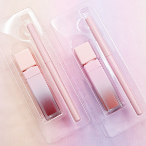 Wholesale 2 in 1 Set Vegan Lip Liner Lip Gloss Lip Stick Mineral Ingredients Matte Makeup Lipgloss <b>Lipstick</b> Lipliner Set - Product Image 5