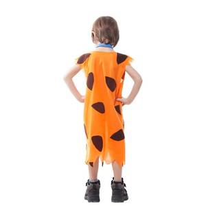 Disfraz de hombre cavernícola para niños y niñas de MS Umorden, disfraz de niño cavernícola, niña cavernícola, era de piedra, cosplay primitivo, disfraces de Purim y Halloween - Product Image 3