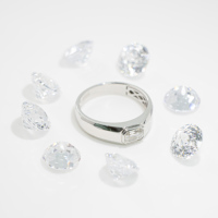 Prix bas de haute qualité S925 argent taille émeraude Moissanite diamant homme bague personnalisée