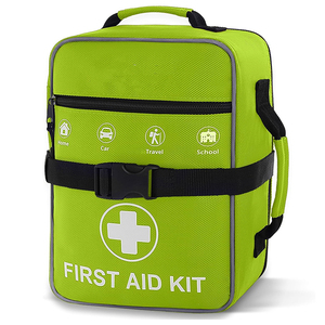 Large Emergency <b>Survival</b> Home Travel Camping Tote Bag Premium Waterproof Polyester Medical Storage Case First Aid <b>Kit</b> - Product Image 1