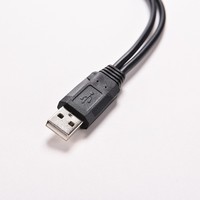Câble de charge USB 2.0 mâle vers double USB femelle, charge rapide 3A, conducteur en cuivre pur, blindage tressé, garantie 12 mois