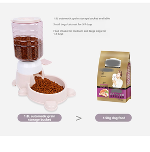 Comedero para Mascotas de Plástico Económico de 1.8L Fácil de Usar con Función de Juguete de Rompecabezas Interactivo para Estimulación Mental - Product Image 4